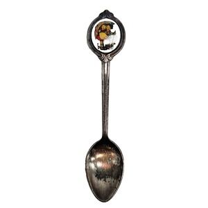 MJ Hummel For Mother‎ 1988  Plated Souvenir Spoon
